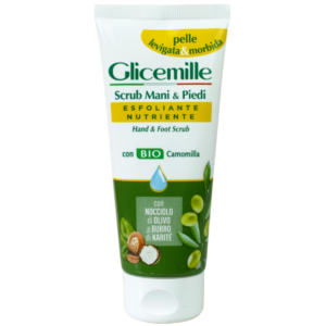 Crema exfolianta cu glicerina si musetel bio pentru maini si picioare