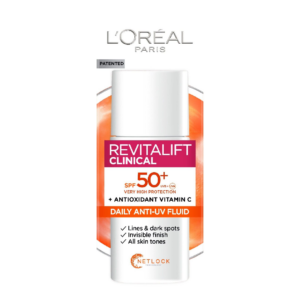 Crema fluida cu Vitamina C si SPF50+