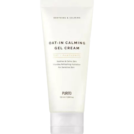 Crema-gel calmanta pentru fata cu extract de ovaz Oat In