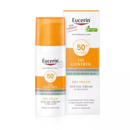 Cremă gel de față cu SPF 50+ Oil Control