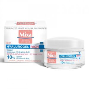 Crema hidratanta cu acid hialuronic pentru ten uscat Hyalurogel