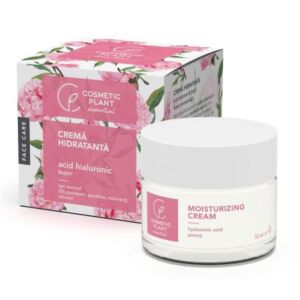 Crema hidratanta delicata cu acid hialuronic si bujor