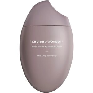 Cremă hidratantă pentru față cu 10 tipuri de acid hialuronic Black Rice Haruharu Wonder
