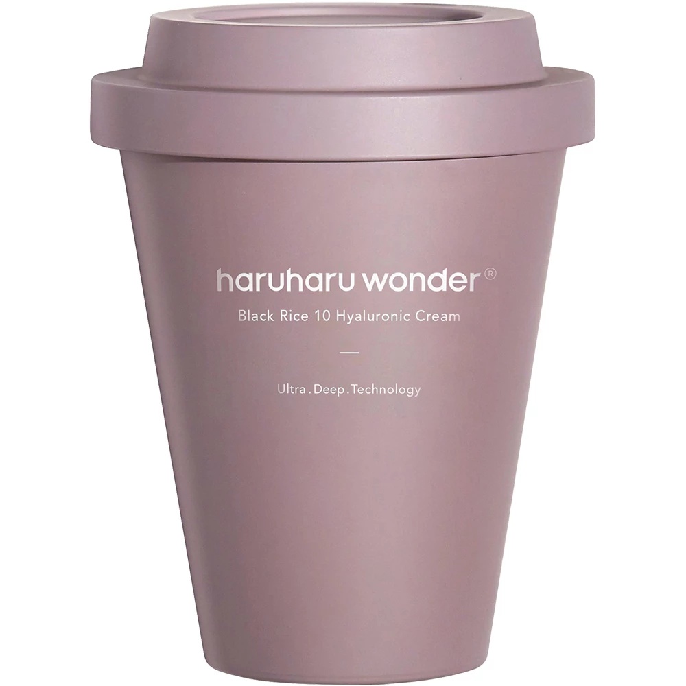 Cremă hidratantă pentru față cu 10 tipuri de acid hialuronic Haruharu Wonder Black Rice
