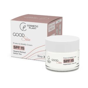 Crema matifianta SPF 15 cu retinol vegetal si ceai verde Good Skin