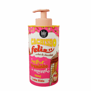 Crema pentru bucle copii cu aroma de ciocolata Cachinho Feliz