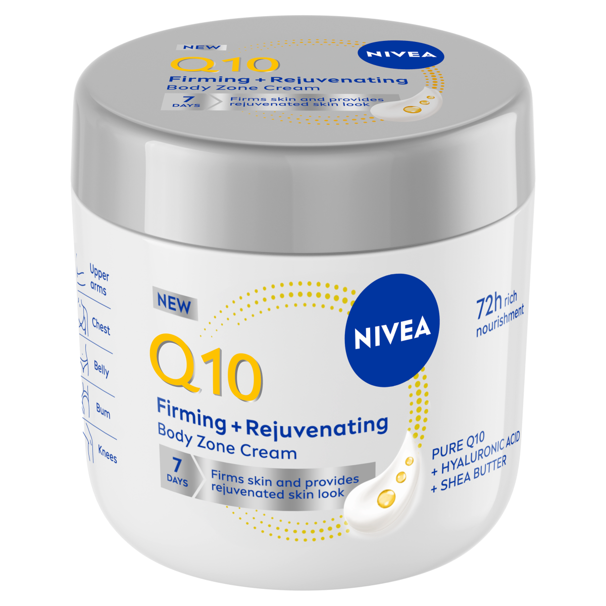 Crema pentru corp cu efect de fermitate si rejuvenare Q10