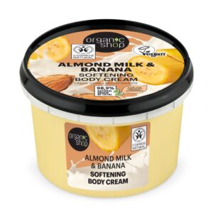 Crema pentru corp cu lapte de migdale si banane