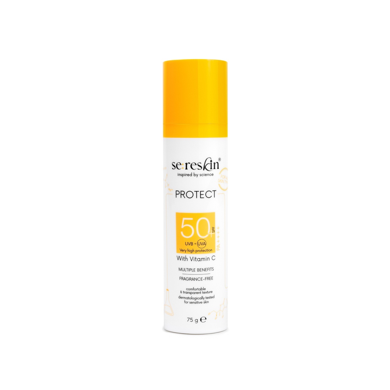 Crema pentru fata protectoare cu vitamina C si SPF50 Protect