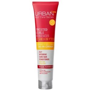 Crema pentru par cret cu Hibiscus si unt de Shea