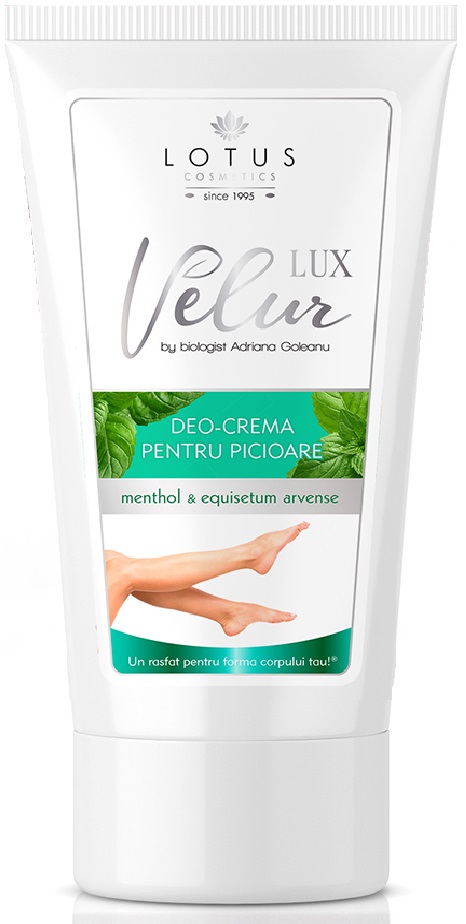 Crema pentru picioare Velur