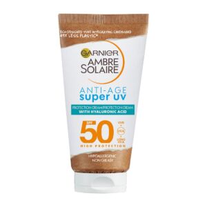 Crema protectoare cu efect anti-imbatranire Super UV SPF50 Ambre Solaire