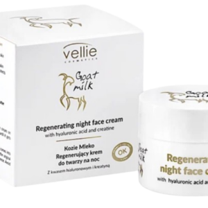 Crema regeneranta de noapte cu Acid Hialuronic Goat Milk