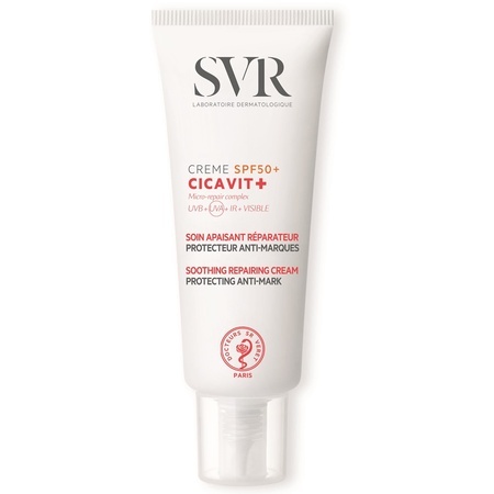 Crema reparatoare calmanta pentru fata si corp cu protectie solara SPF 50+ Cicavit+