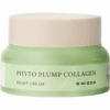 Crema reparatoare pentru fata de noapte cu colagen Phyto Plump Collagen