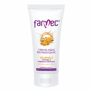 Crema reparatoare pentru maini cu Galbenele