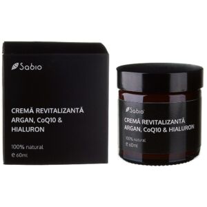 Crema revitalizanta pentru barbati cu argan + CoQ10 si hialuron