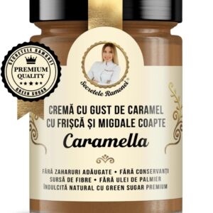 Crema tartinabila cu migdale Caramella Secretele Ramonei