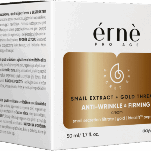Crema tonifianta zi/noapte de fata antirid cu Mucus de melc si particule aur 24K