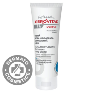 Crema ultra hidratanta si emolienta maini H3 Derma+