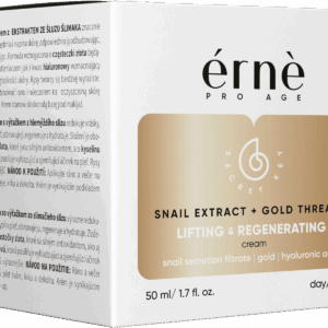 Crema zi/noapte de fata pentru lifting cu Mucus de melc si particule aur 24K