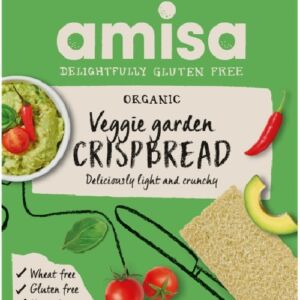 Crispbread crocante cu legume fara gluten Bio