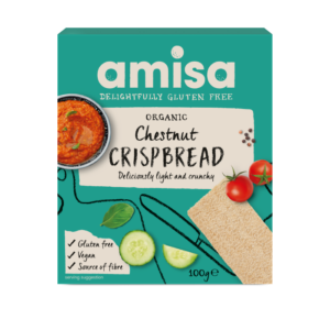 Crispbread cu faina de castane fara gluten Bio