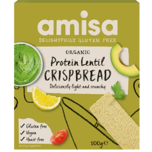 Crispbread cu linte fara gluten Bio
