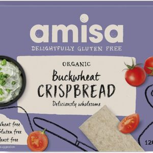 Crispbread din hrisca integrala fara gluten Bio