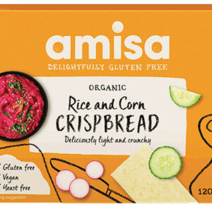 Crispbread din orez si porumb fara gluten Bio