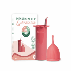 Cupa menstruala cu aplicator Powder Marimea A