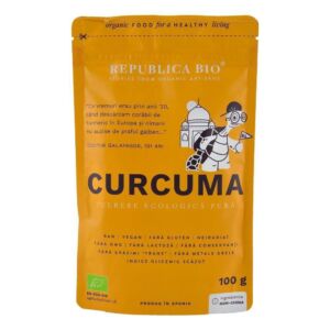 Curcuma pulbere ecologica