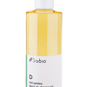 D-ulei pentru dusul de dimineata