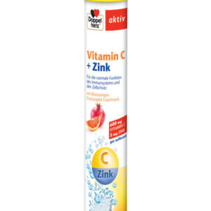DOPPELHERZ Aktiv Vit.C + Zn x 15tb.eff