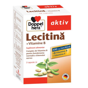DOPPELHERZ Lecitina 500mg vit.B