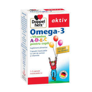 DOPPELHERZ Omega3+Vit copii x30cp.mast