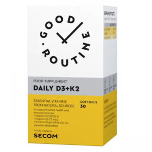 Daily D3 2000 UI + K2 Ultra Good Routine