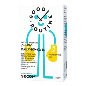 Daily D3 + K2 Jr Picaturi si Spray pentru Copii 1 An+