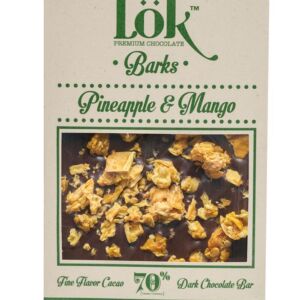 Dark Chocolate 70% cacao cu ananas si mango