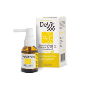 DeVit 500 suspensie uleioasa Vitamina D3 500UI spray  20ml