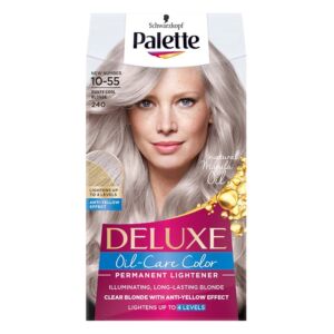 Decolorant permanent Palette Deluxe Oil-Care Color 240/10-55 Blond rece mat