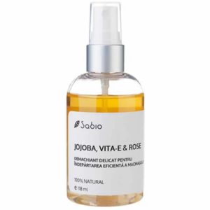 Demachiant bifazic cu jojoba + vita-E si rose
