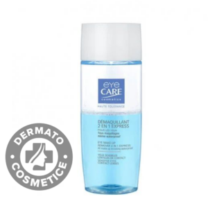 Demachiant express bifazic 2in1 pentru ochi sensibili