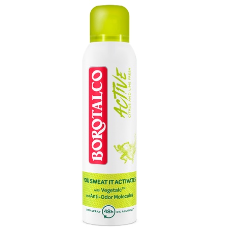 Deodorant Spray Antiperspirant Active Citrus and Lime