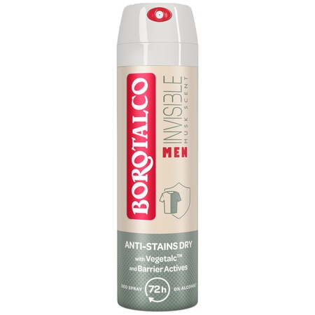 Deodorant Spray Antiperspirant pentru Bărbați Invisible