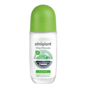 Deodorant antiperspirant roll on Clay Minerals