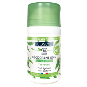 Deodorant bio proaspat cu parfum de ceai verde si menta