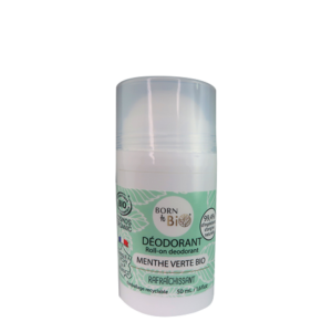 Deodorant bio roll-on cu menta verde