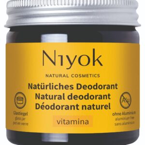 Deodorant crema 100% natural cu Vitamina C