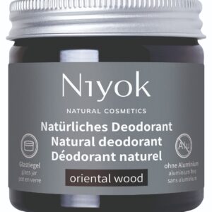 Deodorant crema 100% natural cu aroma de Oriental Wood